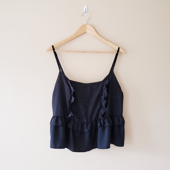 Polka Dot Ruffle Cami - Picture 4 of 7